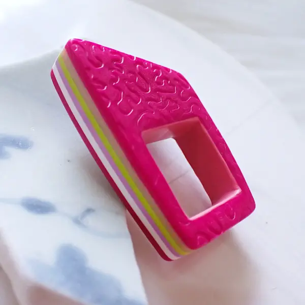 Petunia_6 Ring statement fun quirky colorful candy chunky statement modern polymer clay handmade