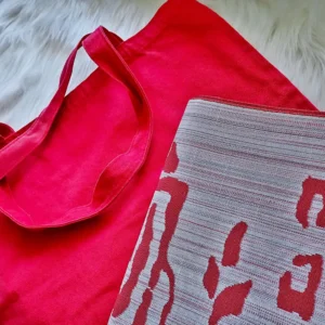 embroidered tote bags recycled obi bags